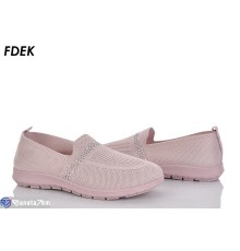 Сліпони жіночі на літо (8 пар р.36-41) рожевий  "FDEK"