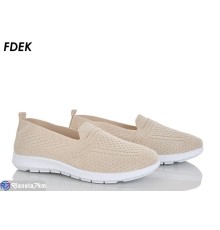Сліпони жіночі на літо (8 пар р.36-41) бежевий  "FDEK"