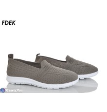 Сліпони жіночі на літо (8 пар р.36-41) хакі  "FDEK"