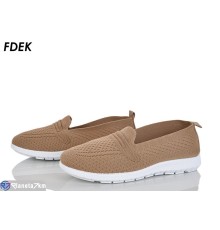 Сліпони жіночі на літо (8 пар р.36-41) коричневий  "FDEK"