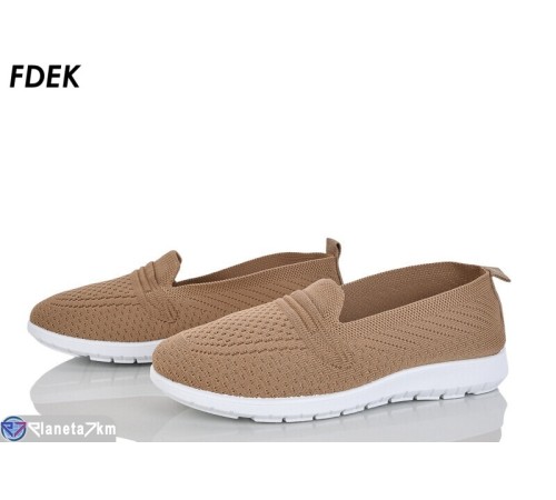 Сліпони жіночі на літо (8 пар р.36-41) коричневий  "FDEK"