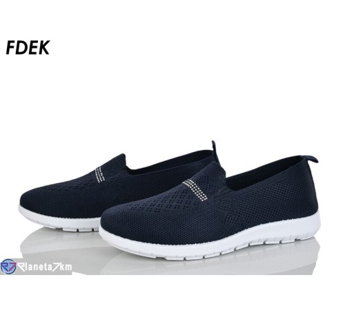 Сліпони жіночі на літо (8 пар р.36-41) синій  "FDEK"