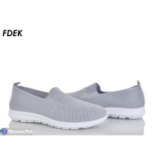 Сліпони жіночі на літо (8 пар р.36-41) сірий  "FDEK"