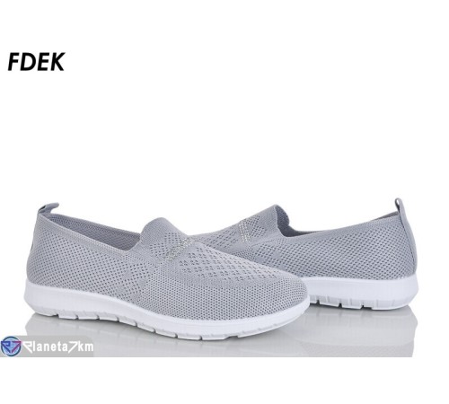 Сліпони жіночі на літо (8 пар р.36-41) сірий  "FDEK"