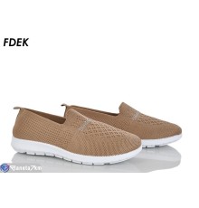 Сліпони жіночі на літо (8 пар р.36-41) коричневий  "FDEK"