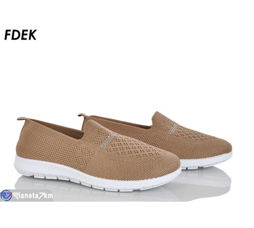 Сліпони жіночі на літо (8 пар р.36-41) коричневий  "FDEK"