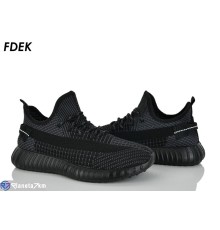 Кросівки чоловічі на літо (8 пар р.40-45) чорний  "FDEK"