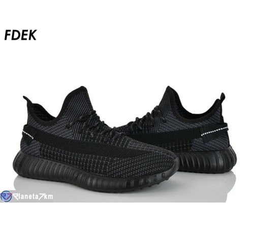 Кросівки чоловічі на літо (8 пар р.40-45) чорний  "FDEK"