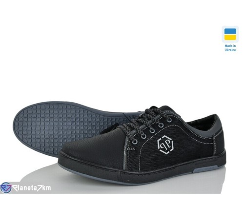 Кросівки чоловічі на весну/осінь (8 пар р.40-45) чорний  "OLLA"