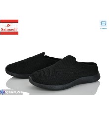 Сліпони жіночі на літо (8 пар р.37-42) чорний  "Saimaoji"