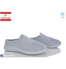 Сліпони жіночі на літо (8 пар р.37-42) сірий  "Saimaoji"
