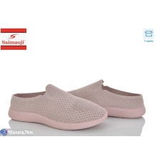 Сліпони жіночі на літо (8 пар р.37-42) рожевий  "Saimaoji"