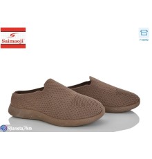 Сліпони жіночі на літо (8 пар р.37-42) коричневий  "Saimaoji"