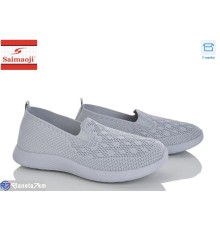 Сліпони жіночі на літо (8 пар р.37-42) сірий  "Saimaoji"