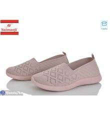 Сліпони жіночі на літо (8 пар р.37-42) рожевий  "Saimaoji"
