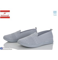 Сліпони жіночі на літо (8 пар р.37-42) сірий  "Saimaoji"