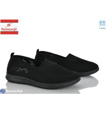 Сліпони жіночі на літо (8 пар р.37-42) чорний  "Saimaoji"