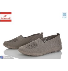 Сліпони жіночі на літо (8 пар р.37-42) коричневий  "Saimaoji"