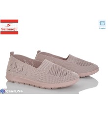 Сліпони жіночі на літо (8 пар р.37-42) рожевий  "Saimaoji"