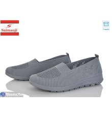 Сліпони жіночі на літо (8 пар р.37-42) сірий  "Saimaoji"