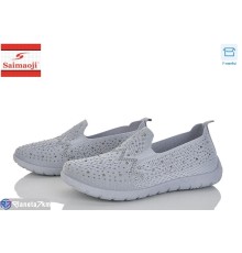 Сліпони жіночі на літо (8 пар р.37-42) сірий  "Saimaoji"