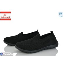 Сліпони жіночі на літо (8 пар р.37-42) чорний  "Saimaoji"