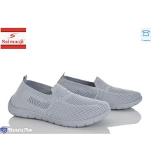 Сліпони жіночі на літо (8 пар р.37-42) сірий  "Saimaoji"