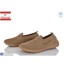 Сліпони жіночі на літо (8 пар р.37-42) коричневий  "Saimaoji"