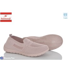 Сліпони жіночі на літо (8 пар р.37-42) рожевий  "Saimaoji"