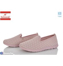 Сліпони жіночі на літо (8 пар р.37-42) рожевий  "Saimaoji"