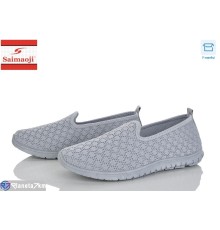 Сліпони жіночі на літо (8 пар р.37-42) сірий  "Saimaoji"