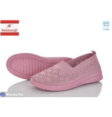 Сліпони жіночі на літо (8 пар р.37-42) рожевий  "Saimaoji"
