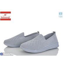 Сліпони жіночі на літо (8 пар р.37-42) сірий  "Saimaoji"