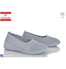 Сліпони жіночі на літо (8 пар р.37-42) сірий  "Saimaoji"