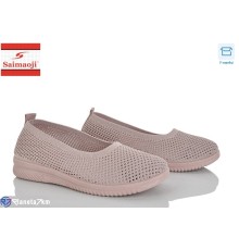 Сліпони жіночі на літо (8 пар р.37-42) рожевий  "Saimaoji"
