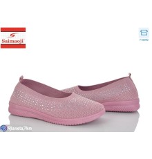 Сліпони жіночі на літо (8 пар р.37-42) рожевий  "Saimaoji"
