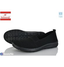 Сліпони жіночі на літо (8 пар р.37-42) чорний  "Saimaoji"