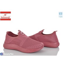 Кросівки жіночі на літо (8 пар р.37-42) рожевий  "Saimaoji"