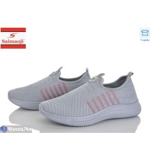 Кросівки жіночі на літо (8 пар р.37-42) сірий  "Saimaoji"