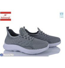 Кросівки чоловічі на літо (8 пар р.40-45) сірий  "Saimaoji"