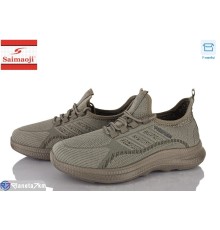 Кросівки чоловічі на літо (8 пар р.40-45) хакі  "Saimaoji"
