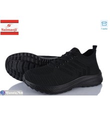 Кросівки чоловічі на літо (8 пар р.40-45) чорний  "Saimaoji"