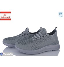 Кросівки чоловічі на літо (8 пар р.40-45) сірий  "Saimaoji"
