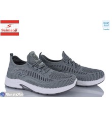 Кросівки чоловічі на літо (8 пар р.40-45) сірий  "Saimaoji"