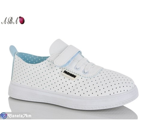 Дитячі кросівки на літо (8 пар р.31-36) білий  "Aba"