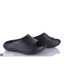 Шлепки жіночі на літо (24 пар р.36-41) чорний  "CLAN"