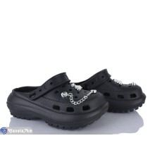 Кроки жіночі на літо (24 пар р.36-41) чорний  "CLAN"