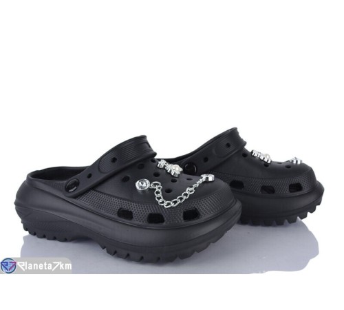 Кроки жіночі на літо (24 пар р.36-41) чорний  "CLAN"