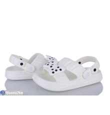 Босоніжки жіночі на літо (24 пар р.36-41) білий  "CLAN"