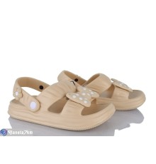 Босоніжки жіночі на літо (24 пар р.36-41) бежевий  "CLAN"